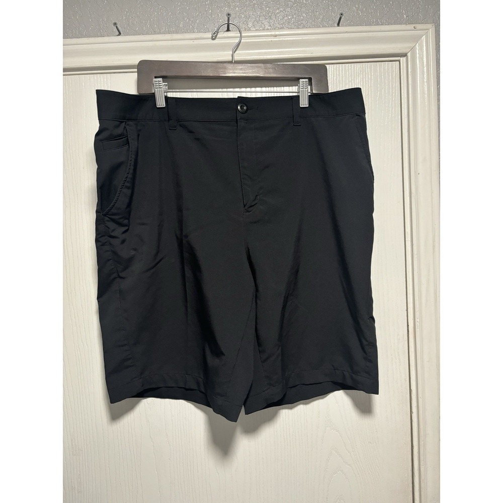 Under Armour Heatgear Shorts Adult 40 Black Golf Loose Fit Mens